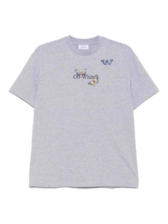  오프화이트 반팔 티셔츠 OWAA089S25JER0070510 Grey