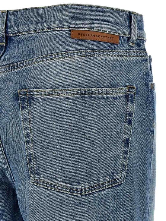  스텔라 맥카트니 스트레이트 팬츠 6D03393SQH104545 Light Blue - STELLA MCCARTNEY