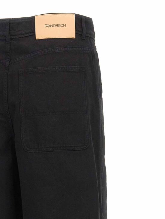  JW앤더슨 스트레이트 팬츠 TR0387PG1730999 Black - JW ANDERSON