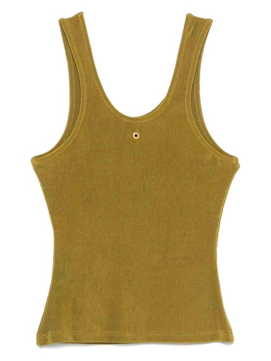 25SS 아미 민소매 티셔츠 FTK145JE0110374 Green - AMI