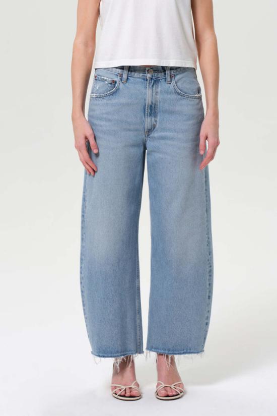  에이골디 데님 팬츠 아골드 로우 커브 프레이 진 포스 - AGOLDE