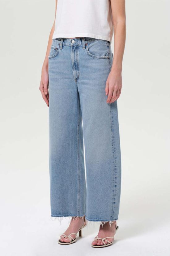  에이골디 데님 팬츠 아골드 로우 커브 프레이 진 포스 - AGOLDE