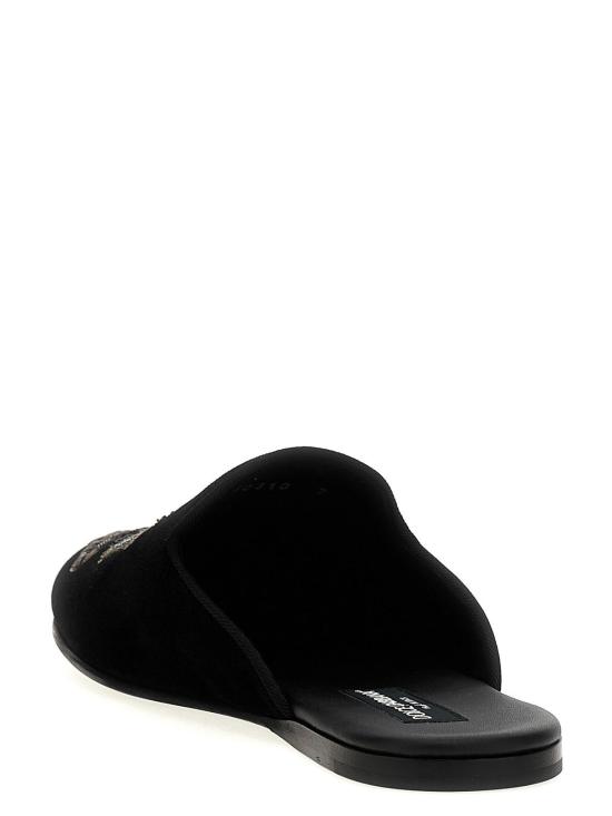  돌체앤가바나 뮬/슬리퍼 A80310AO2498B979 BLACK - DOLCE & GABBANA