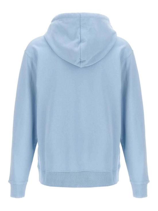  JW앤더슨 로고 패치 포켓 후드 티셔츠  JW0214PG1632806 Blue - JW ANDERSON