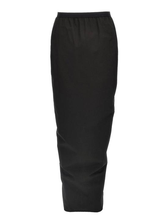  릭 오웬스 롱 스커트 RP01E7331P09 Black