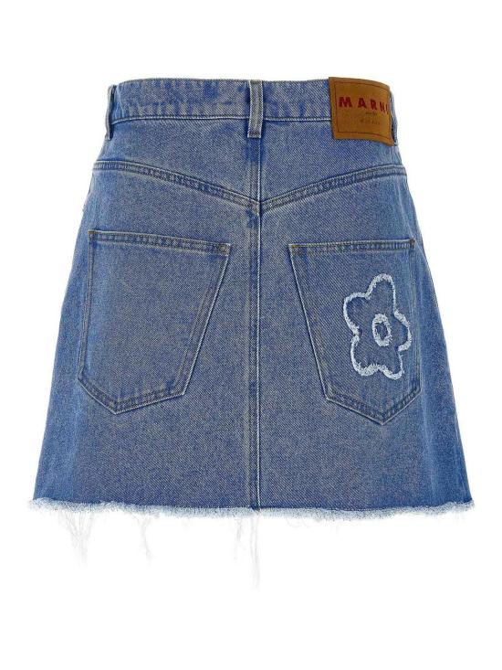  마르니 숏 원피스 GOJD0457Q2USCX34PCB44 Light Blue - MARNI