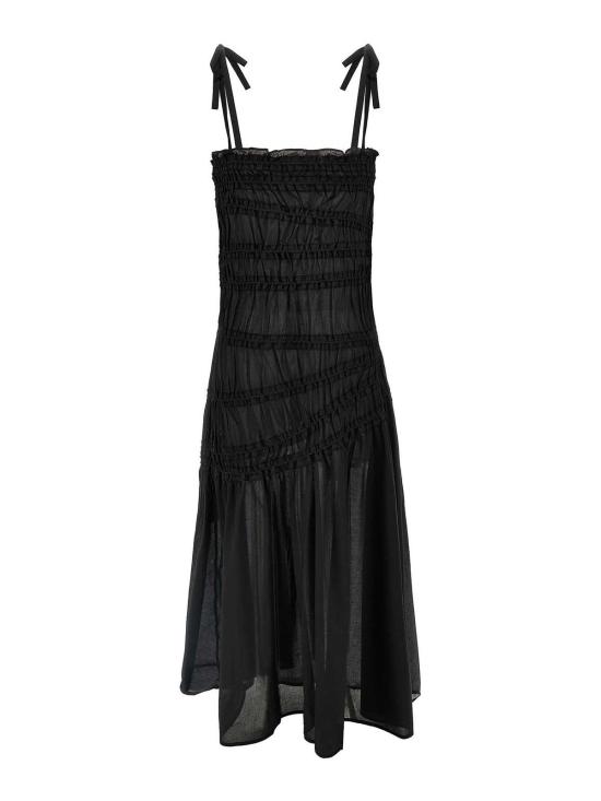 26SS 토리버치 미디 스커트 164520001 Black - TORY BURCH