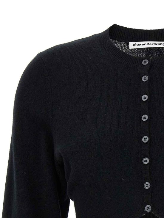  티바이알렉산더왕 가디건 4KC1253004001 Black - T BY ALEXANDER WANG