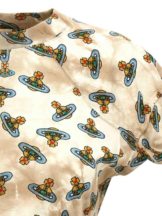  비비안웨스트우드 반팔 티셔츠 1G01000AJ008VC302 Multicolour - VIVIENNE WESTWOOD