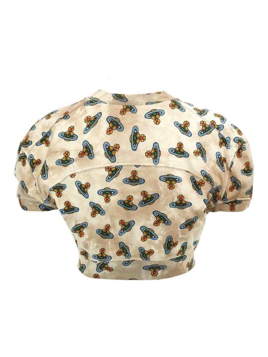  비비안웨스트우드 반팔 티셔츠 1G01000AJ008VC302 Multicolour - VIVIENNE WESTWOOD