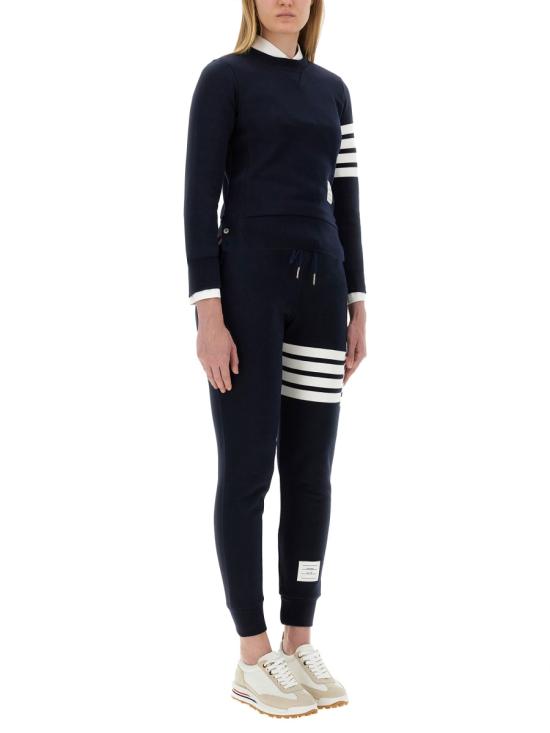 25SS 톰브라운 후드 티셔츠 FJT002A 00535415 BLUE - THOM BROWNE