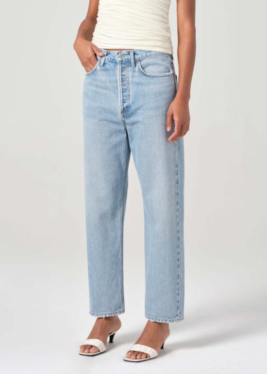  에이골디 데님 팬츠 아골드 90년대 크롭 진 포스 - AGOLDE