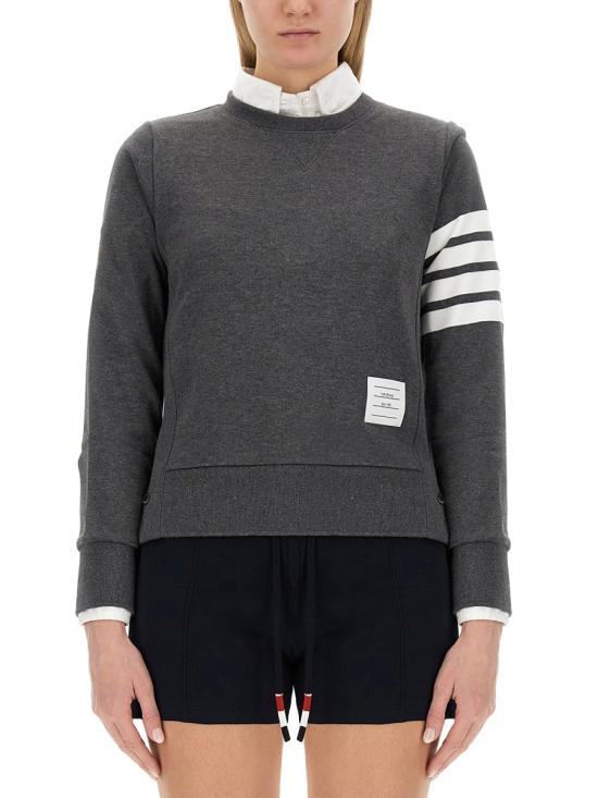 25SS 톰브라운 후드 티셔츠 FJT002A 00535025 GREY - THOM BROWNE