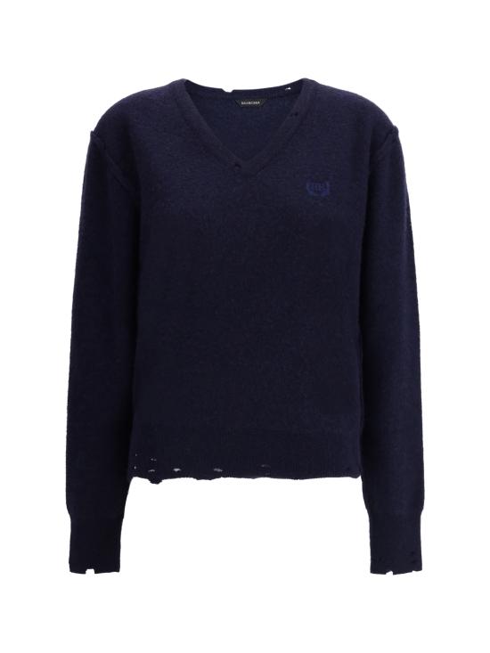 25SS 발렌시아가 스웨터 828163T4149 8065 BLUE