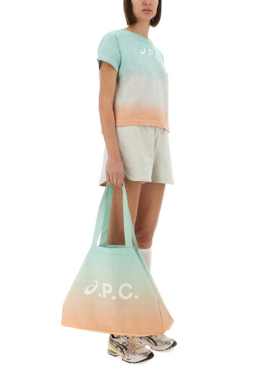 25SS 아페쎄 X 아식스 반팔 티셔츠 COEAV F26482 SAA MULTICOLOUR - A.P.C. X ASICS