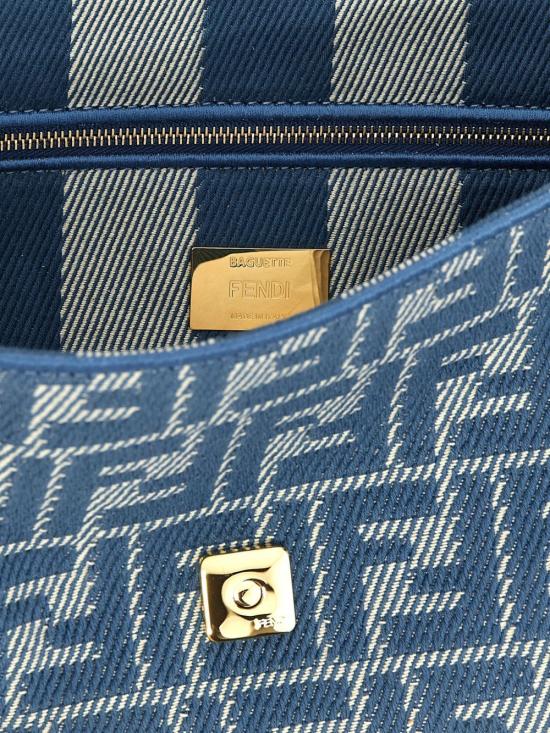 25SS 펜디 가방 8BR600 AUPXF1SKL Denim - FENDI