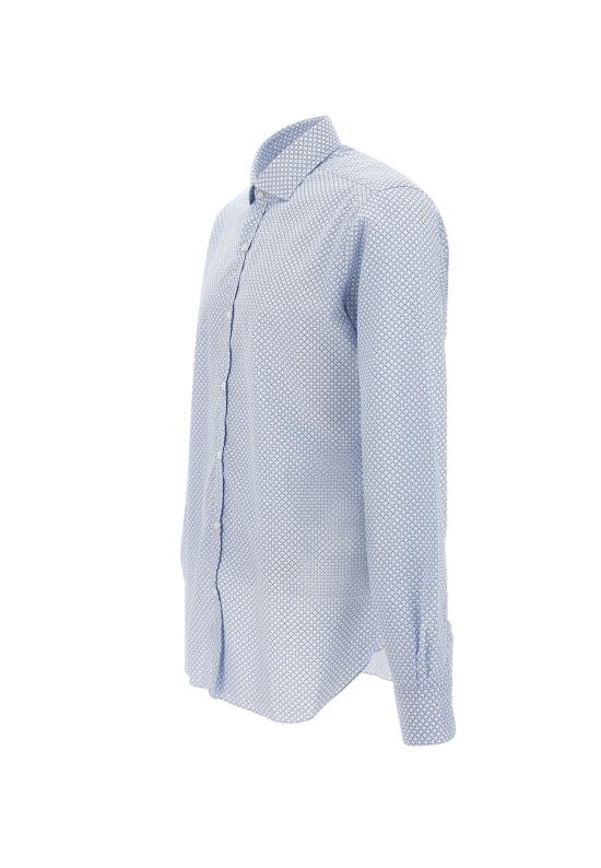 25SS 발바 긴팔 셔츠 LFU02P0147016U 0001 Blue - BARBA