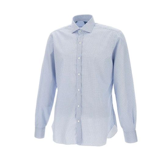 25SS 발바 긴팔 셔츠 LFU02P0147016U 0001 Blue - BARBA