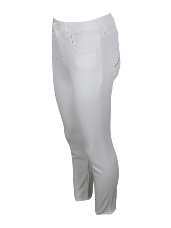  야콥코헨 스트레이트 팬츠 VQ02103S3629A00 White - JACOB COHËN