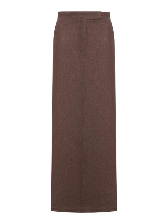 25SS 막스마라 롱 스커트 2511101013600002 BROWN Brown