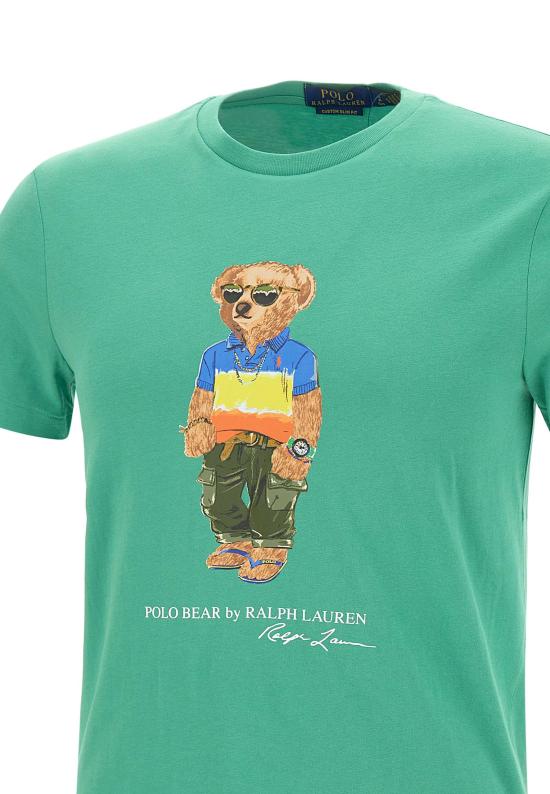 25SS 폴로 랄프로렌 반팔 티셔츠 710973138 001 Green - POLO RALPH LAUREN