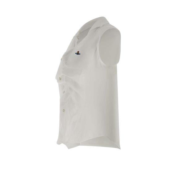 25SS 비비안웨스트우드 블라우스 15010067 W012UA401 White - VIVIENNE WESTWOOD