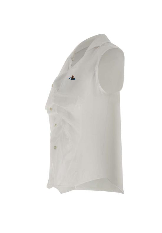25SS 비비안웨스트우드 블라우스 15010067 W012UA401 White - VIVIENNE WESTWOOD