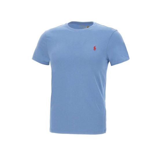 25SS 폴로 랄프로렌 포니로고 자수 반팔 티셔츠 710671438 408 Blue - POLO RALPH LAUREN