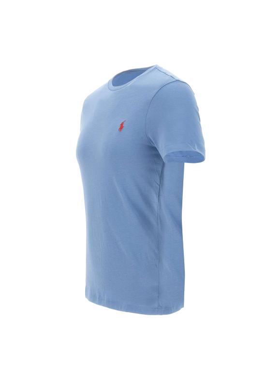 25SS 폴로 랄프로렌 포니로고 자수 반팔 티셔츠 710671438 408 Blue - POLO RALPH LAUREN