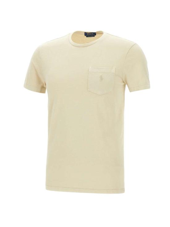25SS 폴로 랄프로렌 반팔 티셔츠 710969628 007 Beige - POLO RALPH LAUREN
