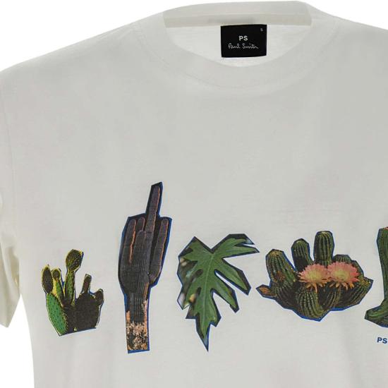 25SS 폴 스미스 반팔 티셔츠 M2R010R PP507501 White - PAUL SMITH