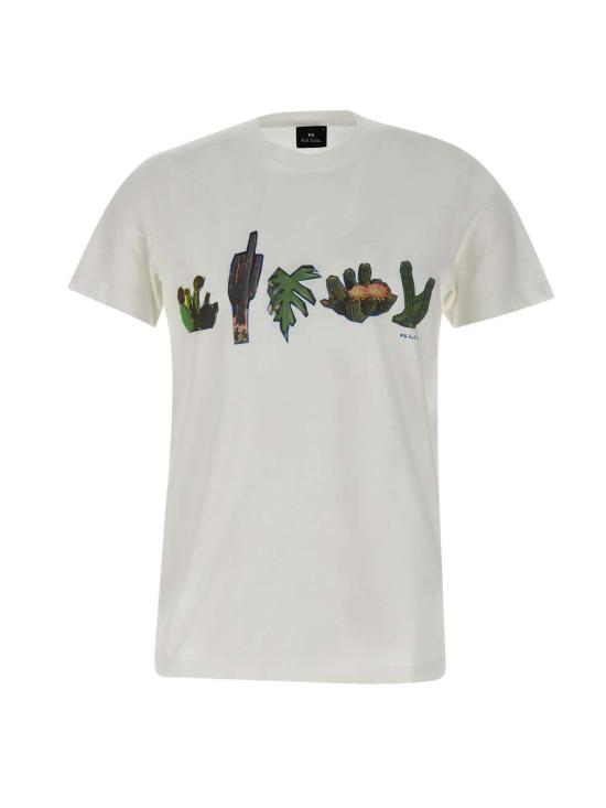 25SS 폴 스미스 반팔 티셔츠 M2R010R PP507501 White - PAUL SMITH