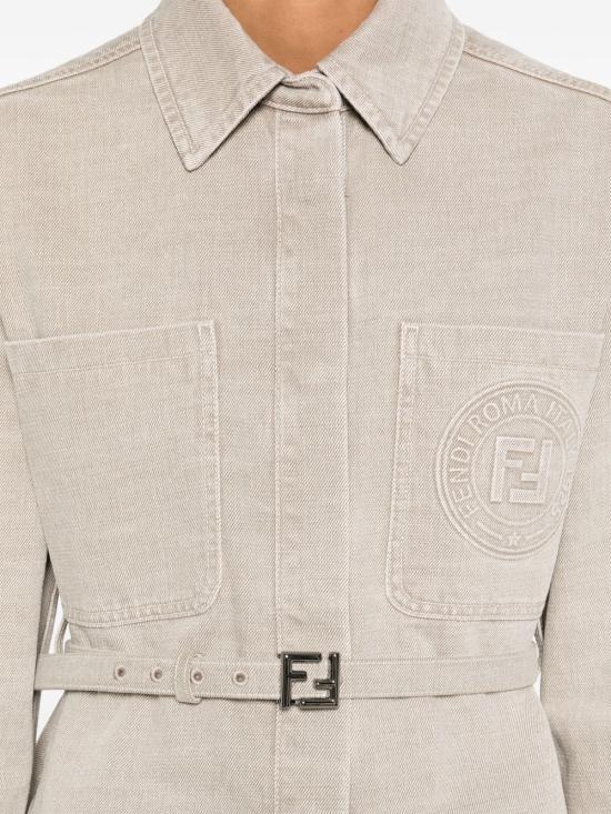 25SS 펜디 자켓 FLF677 ASMBF1RX9 Denim - FENDI