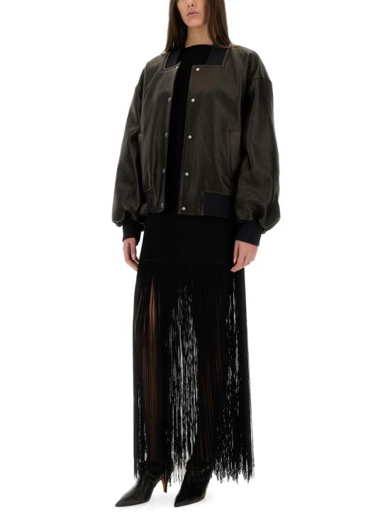 25SS 케이트 가죽 자켓 6165729 L729200 BLACK - KHAITE