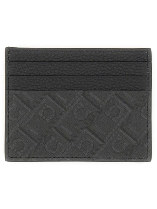 25SS 살바토레 페라가모 카드지갑 780321 661583001 BLACK - SALVATORE FERRAGAMO