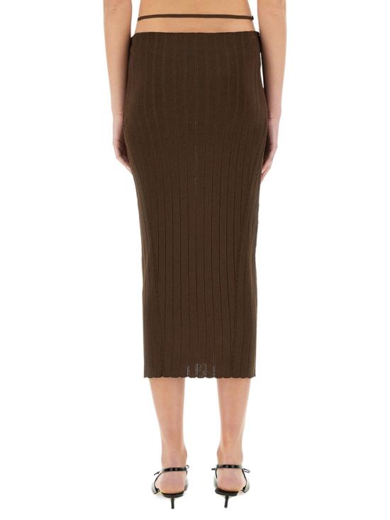 25SS 자크뮈스 스커트 251KN362 2424880 BROWN - JACQUEMUS