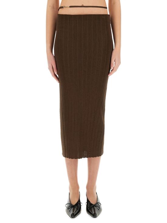 25SS 자크뮈스 스커트 251KN362 2424880 BROWN