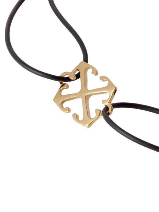 25SS 오프화이트 팔찌 OWOA12E C99MET0011076 BLACK - OFF WHITE