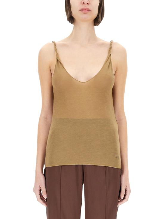 25SS 톰포드 반팔 티셔츠 TSJ583 JEX139JB172 BEIGE