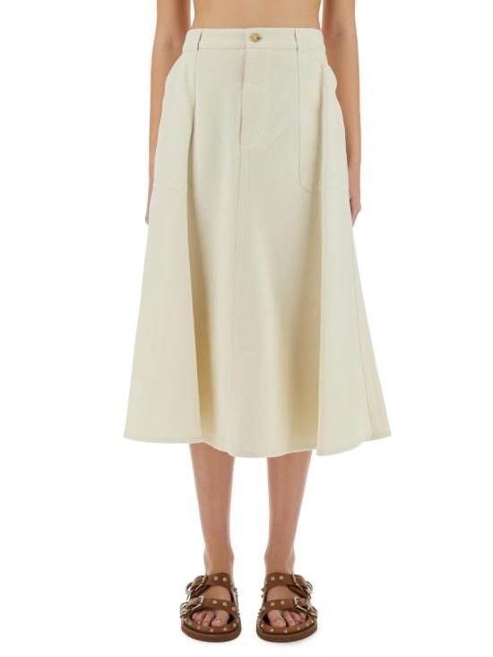 25SS 아페쎄 스커트 COGBJ F06410 AAC WHITE