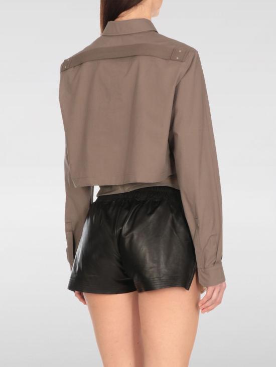 25SS 릭 오웬스 블라우스 RP01E7240P 34 Green - RICK OWENS