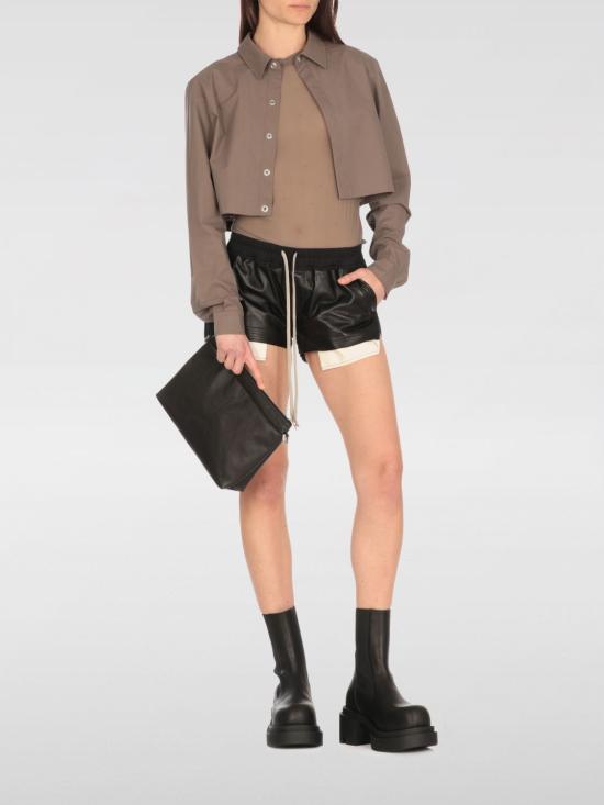 25SS 릭 오웬스 블라우스 RP01E7240P 34 Green - RICK OWENS