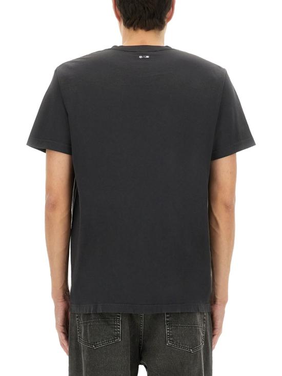 25SS 스포티앤리치 반팔 티셔츠 TO043627667BA02 111 BLACK - SPORTY & RICH