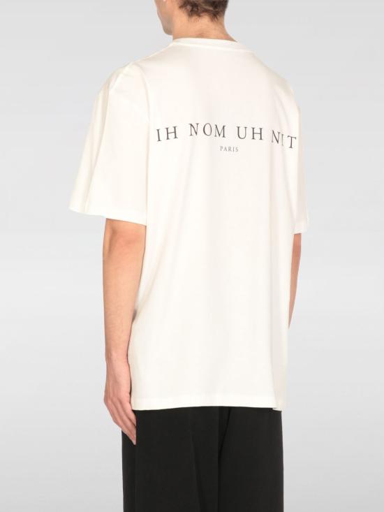 25SS 이놈어닛 반팔 티셔츠 NUS25260 081 White - IH NOM UH NIT