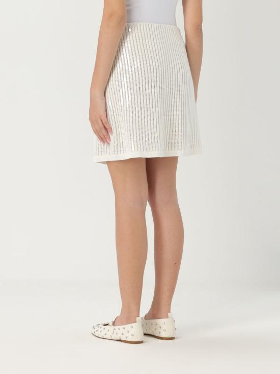 25SS 셀프 포트레이트 스커트 126SK WHITE White - SELF PORTRAIT