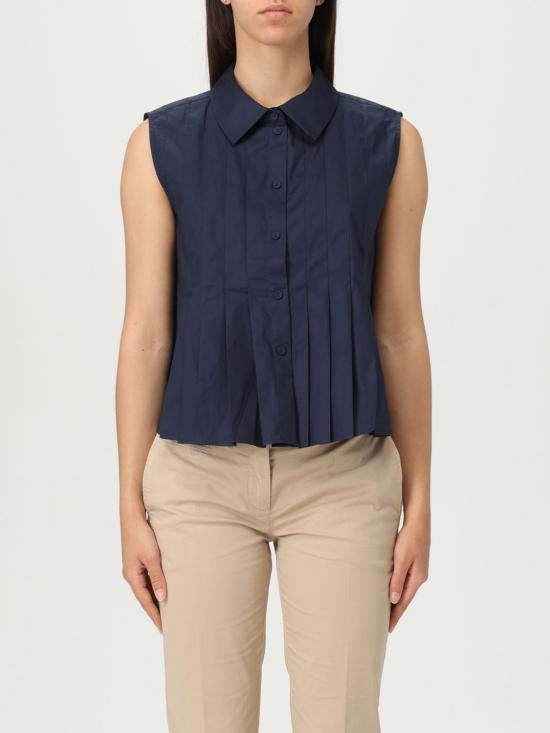 25FW 트윈셋 블라우스 251AP2290 03585 Blue