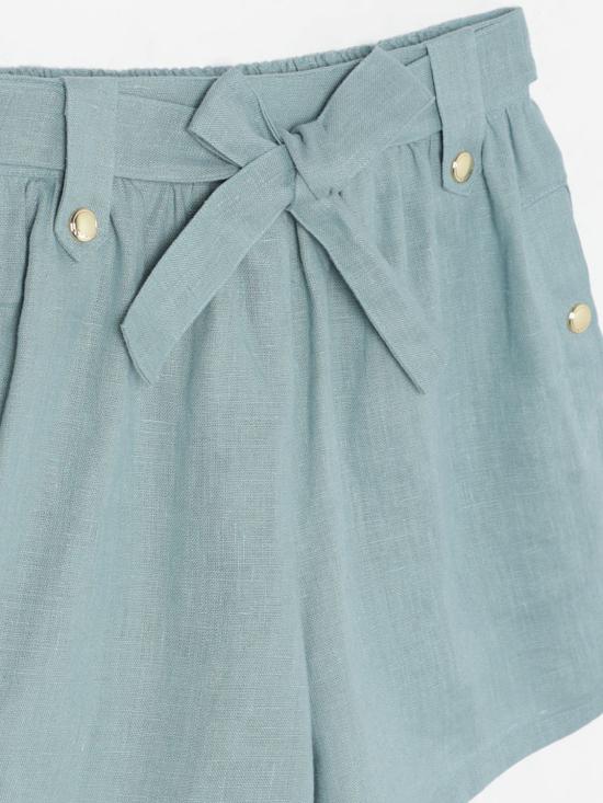 25FW [키즈] 끌로에 쇼츠/버뮤다 C20602 78J Gnawed Blue - CHLOE