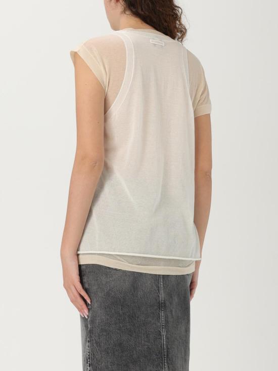 25FW 핑코 민소매 티셔츠 105152A2LS ZC1 White - PINKO