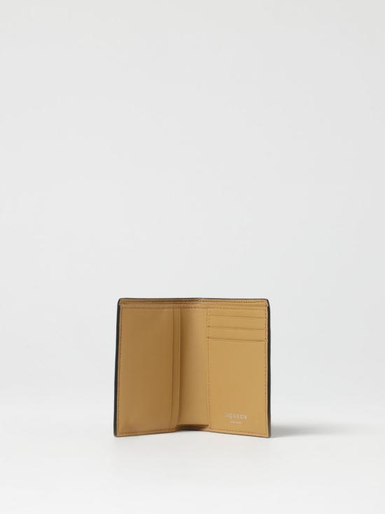 25SS 알렉산더 맥퀸 남성지갑 8151681AAUH 9769 Black - ALEXANDER MCQUEEN