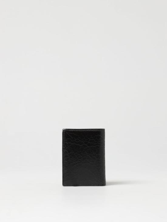 25SS 알렉산더 맥퀸 남성지갑 8151681AAUH 9769 Black - ALEXANDER MCQUEEN